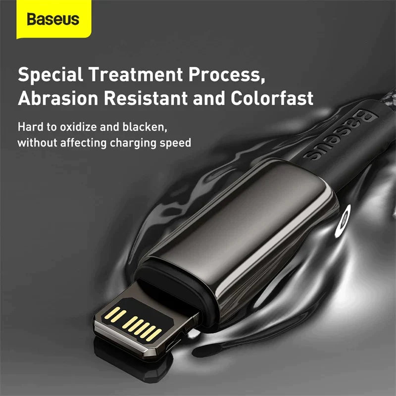 Baseus Tungsten Gold Fast Charging Data Cable Type-C to iP PD 20W